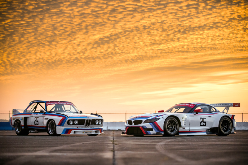 Illustration for article titled BMW Dressed Up The Team RLL Z4M Like The Batmobile For Sebring